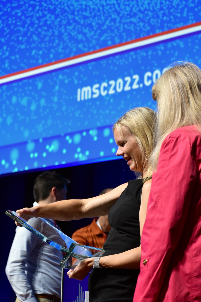 NicolasMorato's tweet image. Congratulations @ErinBakerIMS on the Curt Brunnée award! #IMSC2022 @TheIMSF @BakerLabMS