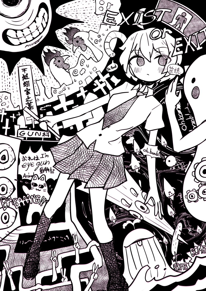 #今月描いた絵を晒そう 
体調を崩したり崩してなかったりしました 