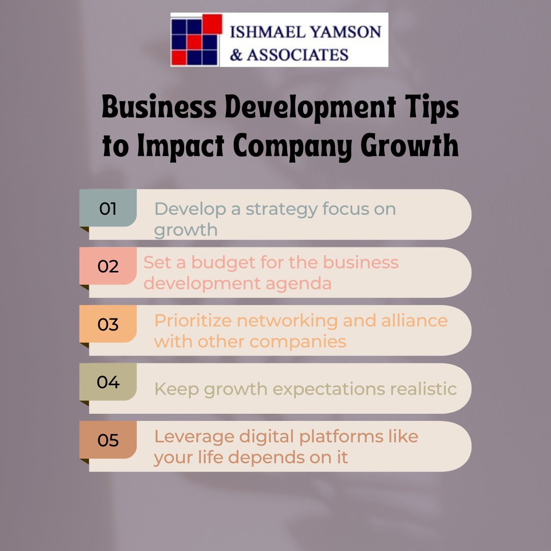 ieyamson_assoc's tweet photo. This week we share with you, some Business Development tips for company growth.

#iy&amp;a
#winsight
#wednesdayinsight
#businesssdevelopment
#Growth
#wewillwalkwithyou https://t.co/tna5UZ7hhd