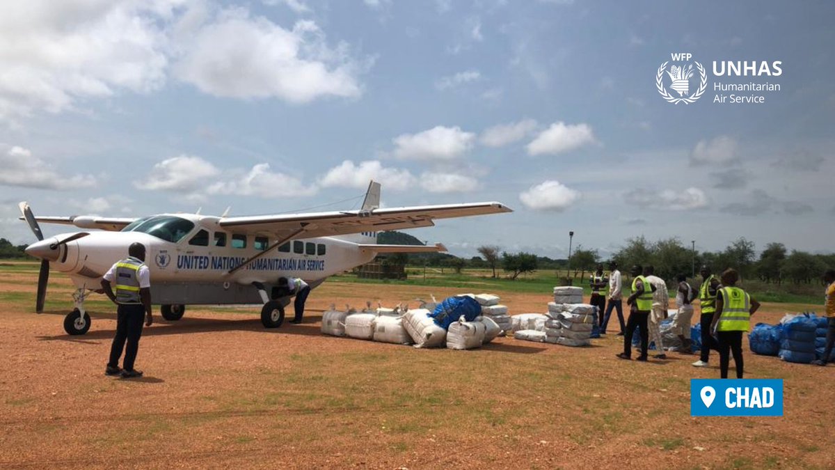 Philippe Martou (@martouphilippe) on Twitter photo A few days ago, <a href="/WFP_UNHAS/">UN Humanitarian Air Service</a> #Chad transported 13.6 tons of relief items 📦 and High Energy Biscuits 🍪 to the #Sila region to flood-affected populations on behalf of humanitarian actors. A few days ago, <a href="/WFP_UNHAS/">UN Humanitarian Air Service</a> #Chad transported 13.6 tons of relief items 📦 and High Energy Biscuits 🍪 to the #Sila region to flood-affected populations on behalf of humanitarian actors.