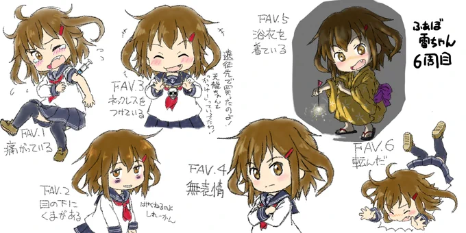 #1年間で絵が上達してるか見てみましょう
ちょうど1年前に描いたふぁぼ雷ちゃんと直近の自分絵雷ちゃん
まあ別に変化ないですね^。^ 