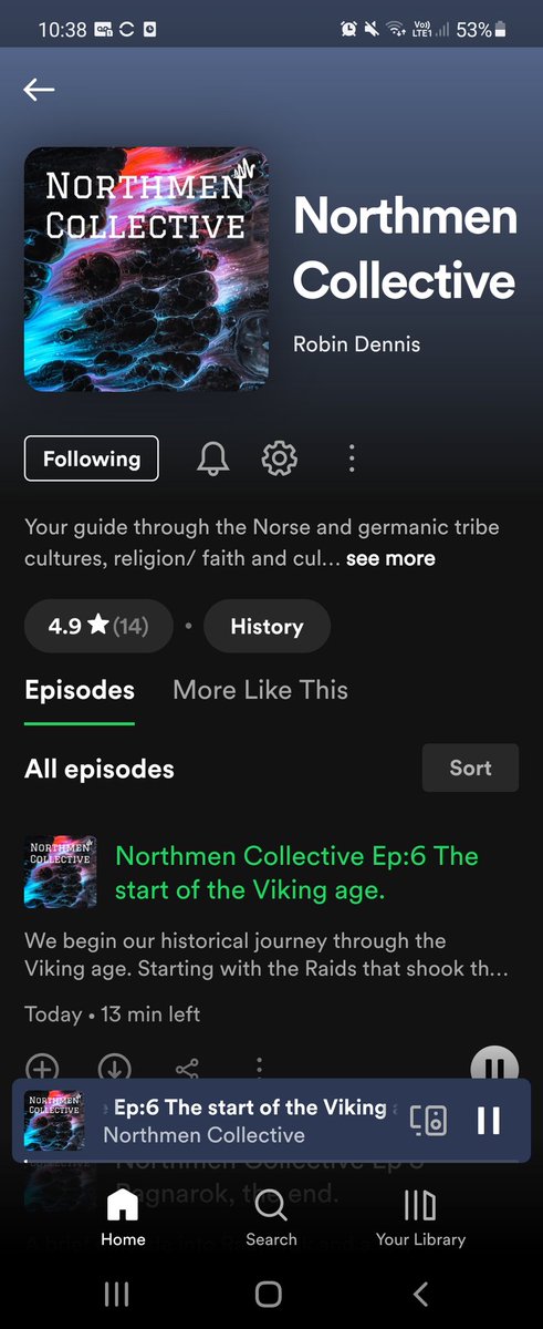NorthmenCP's tweet image. Episode 6 is now live! 

Take a listen and enjoy the history of the vikings!