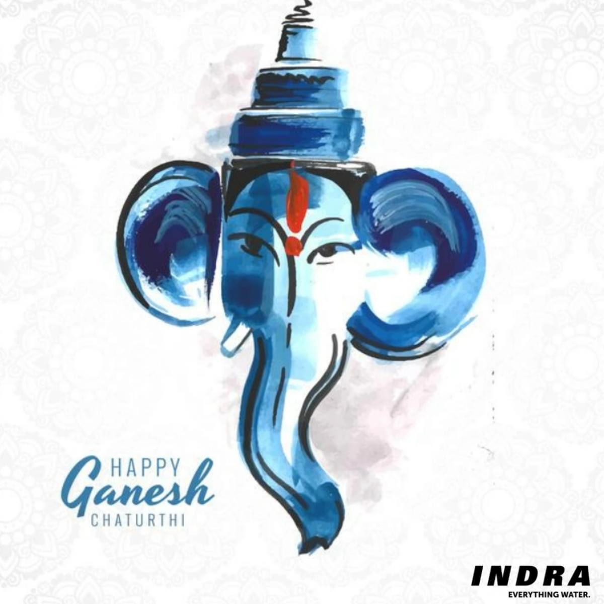 वक्रतुण्ड महाकाय सूर्यकोटि समप्रभ: ।
निर्विघ्नं कुरु मे देव सर्वकार्येषु सर्वदा ॥

Team Indra wishes you and your family a very Happy Ganesh Chaturthi! 🙏🏻

#ganeshchaturthi2022