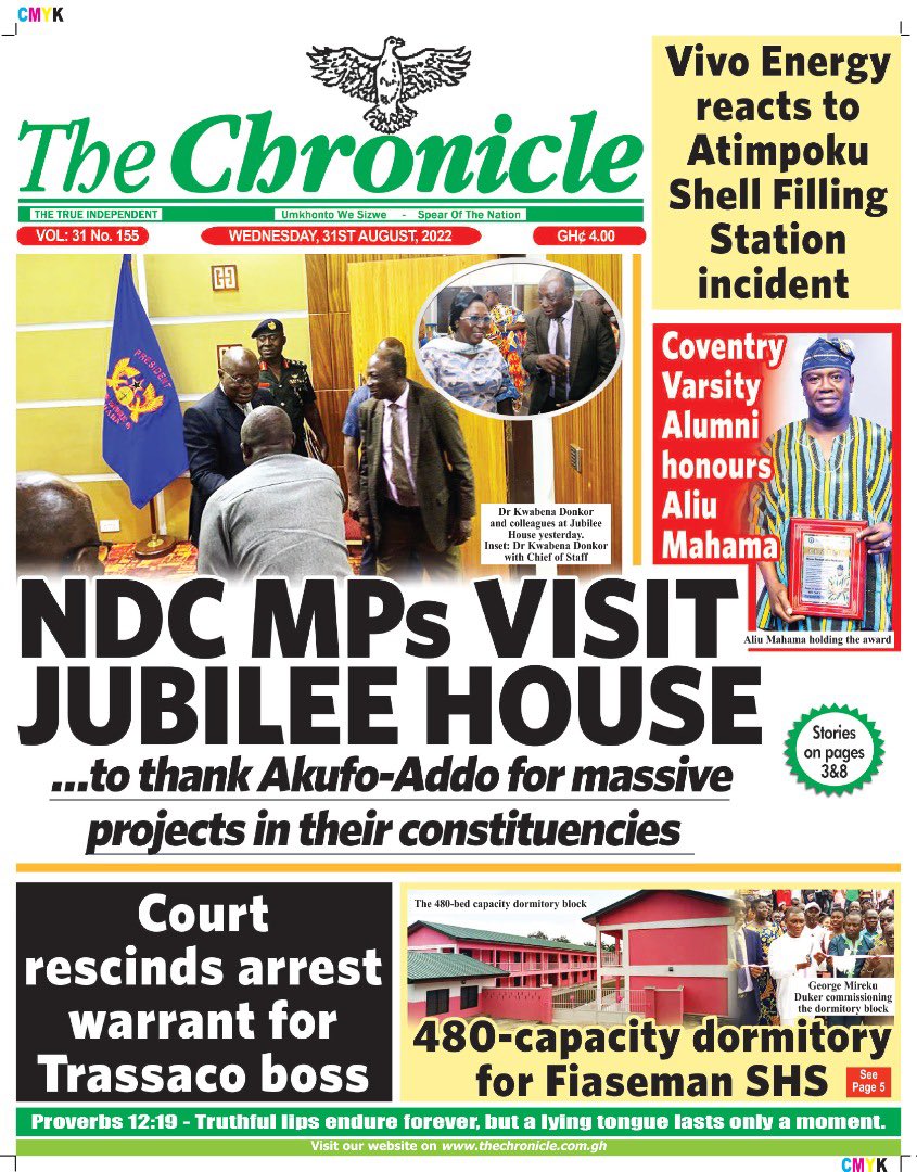 CaptainErzuah's tweet photo. Thank you @NAkufoAddo and Mr digitalization @MBawumia. Now NDC MPs have seen the light hopefully their respective constituencies will take a cue. #BuildingGhanaTogether #BouncingBackTogether #Elevyfordevelopment https://t.co/l9xe9br3M5