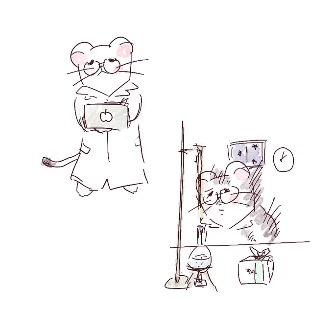 8月もお疲れ様でした!9月は涼しくな〜れ! #イラスト #今月描いた絵を晒そう 
