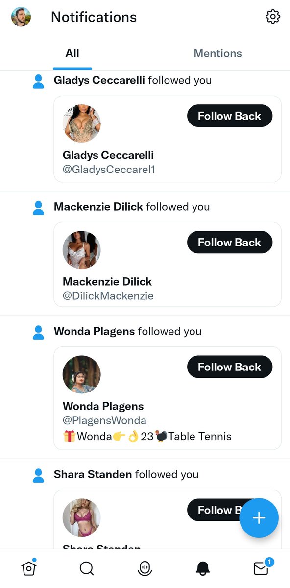 MattimusMusic's tweet photo. Experiment: I stopped posting since mid-August. I recieve daily followers with 1000+ following and 20-50 followers targeting me as a male with fake profiles of women with only 3-7 posts of sexy nature. I'm with @elonmusk that Twitter is bot driven.

#bot #Twitter #fake https://t.co/Lq1EkIZzIi