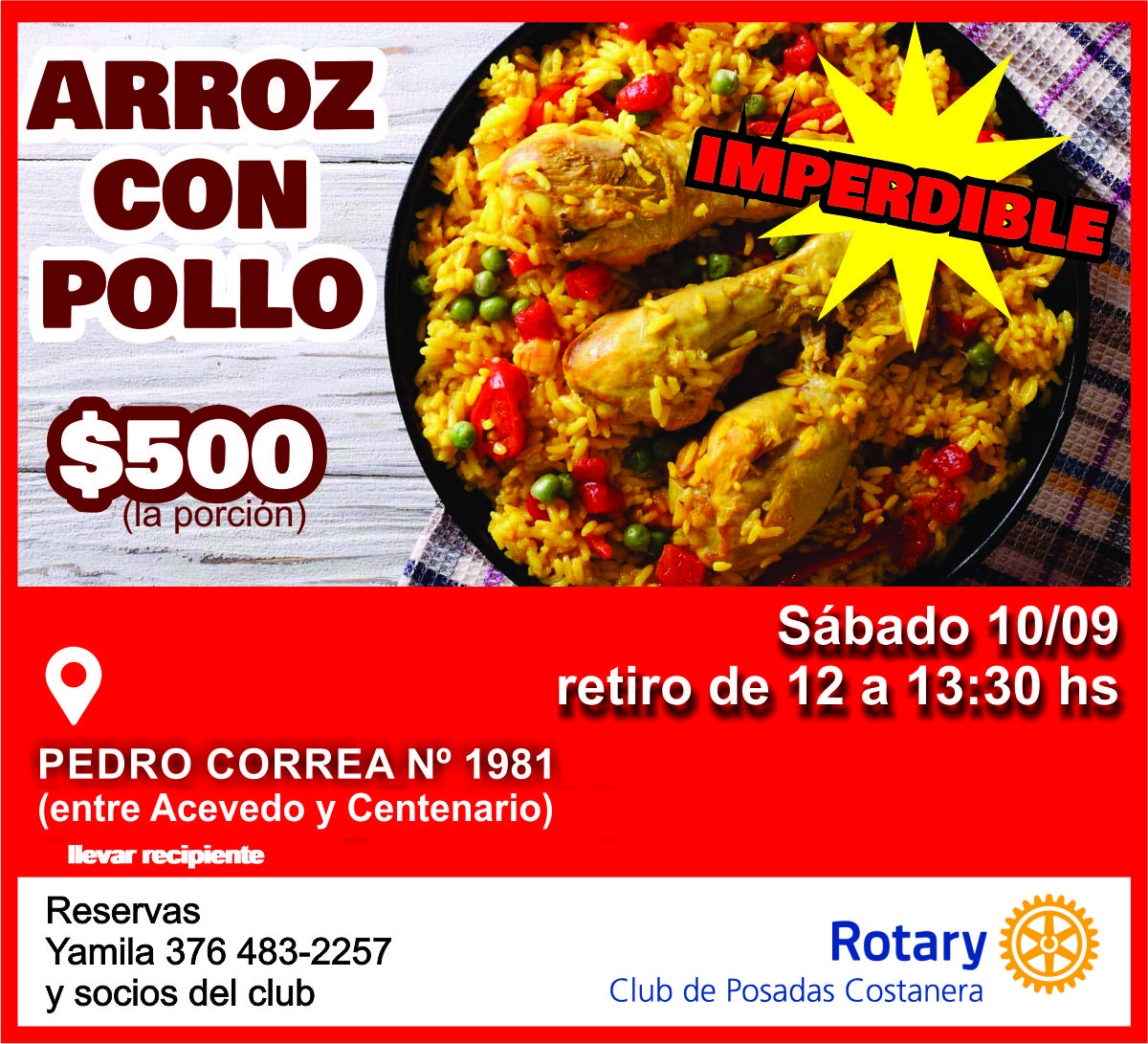 Rotary Club de Posadas Costanera tweet media