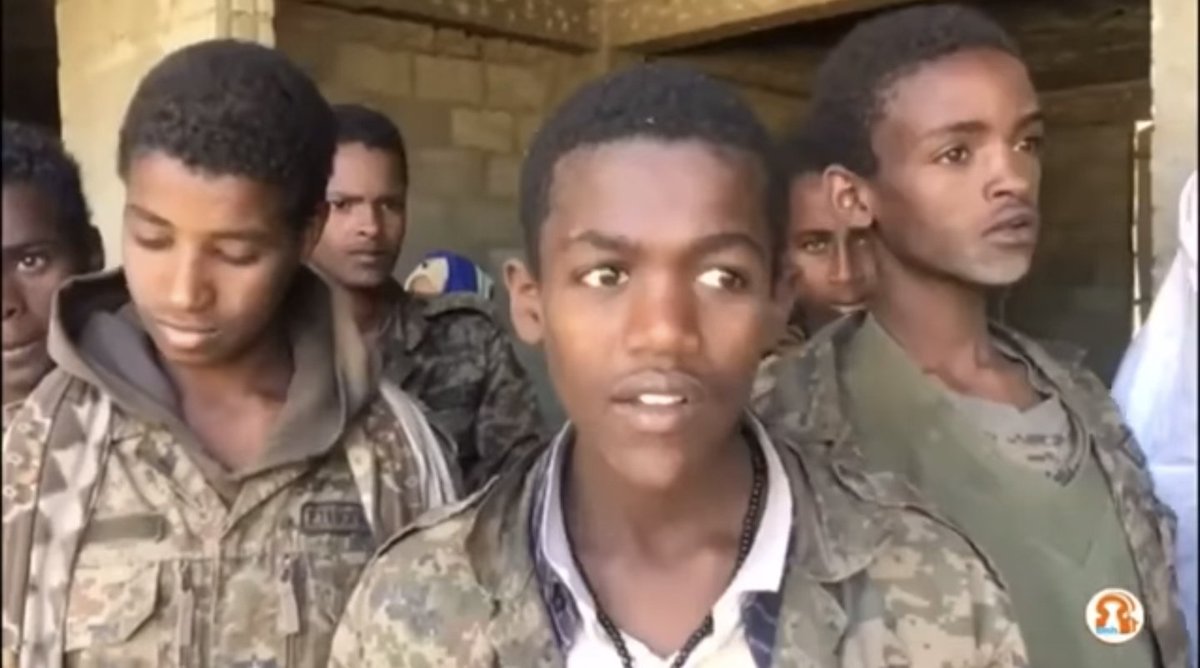 Ethiopian 🇪🇹 child soldiers!!

🇪🇹 |ns have no moral to complain about alleged TDF's child soldiers, Ethiopia has enough of it, worste is Ethiopia bombs Kindergarten and hospitals in Mekelle.