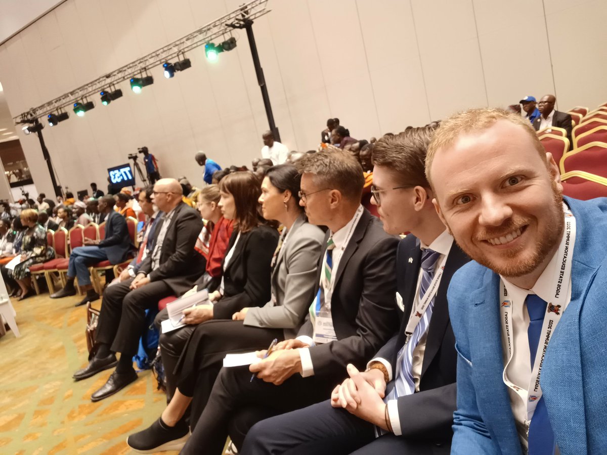 SPuttonen's tweet photo. 2nd day of #LagosEducationSummit Fit-for-purpose Education model built together with Lagos State Government supported by Finland Delegation. @BusinessTampere @PinoNetwork @TAKKTampere @laureauas @TAMK_UAS @Tamperekaupunki @Finland_Nigeria @lasgeducation https://t.co/A7mp17SgkE