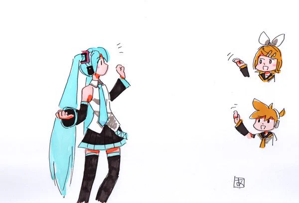 気配を感じる... 
