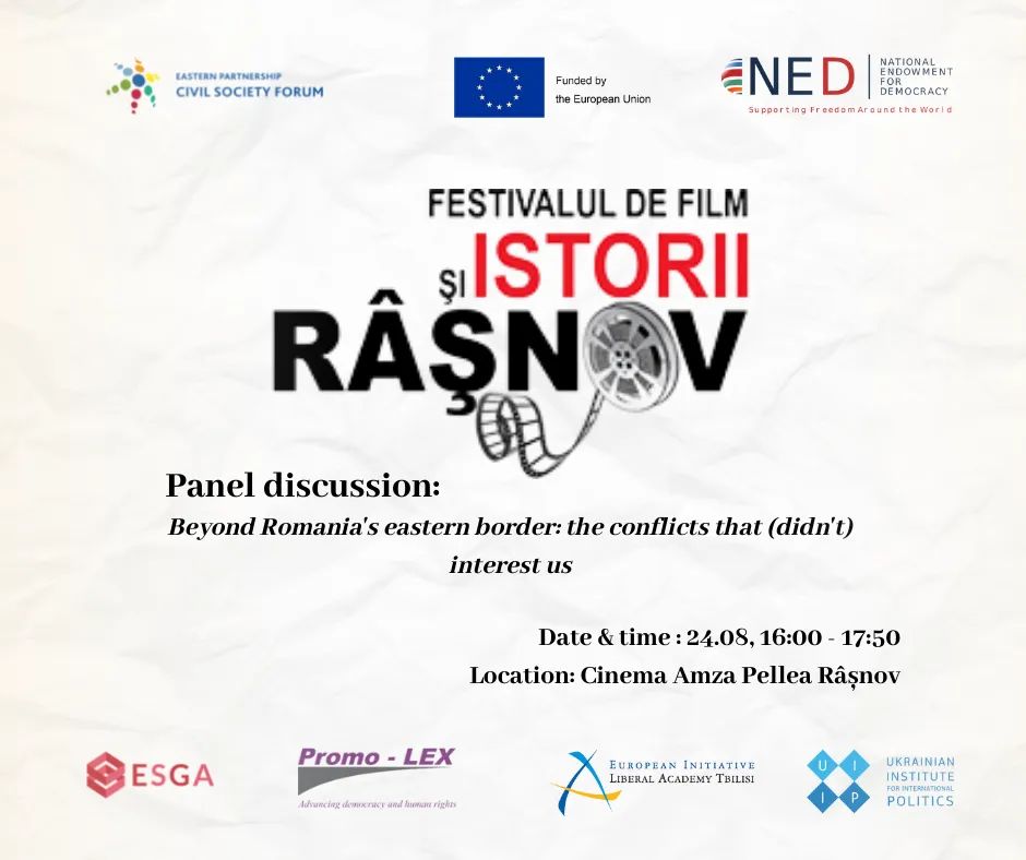 uiip_org_ua's tweet photo. @uiip_org_ua director @NadiAfanasieva took part in panel discussion on conflicts that have been unfolding on the east of 🇷🇴 for years and their impact through the prism of the current geopolitical situation.
👉 More: https://t.co/VJs2JNDTwC https://t.co/HcsnNZ7obL