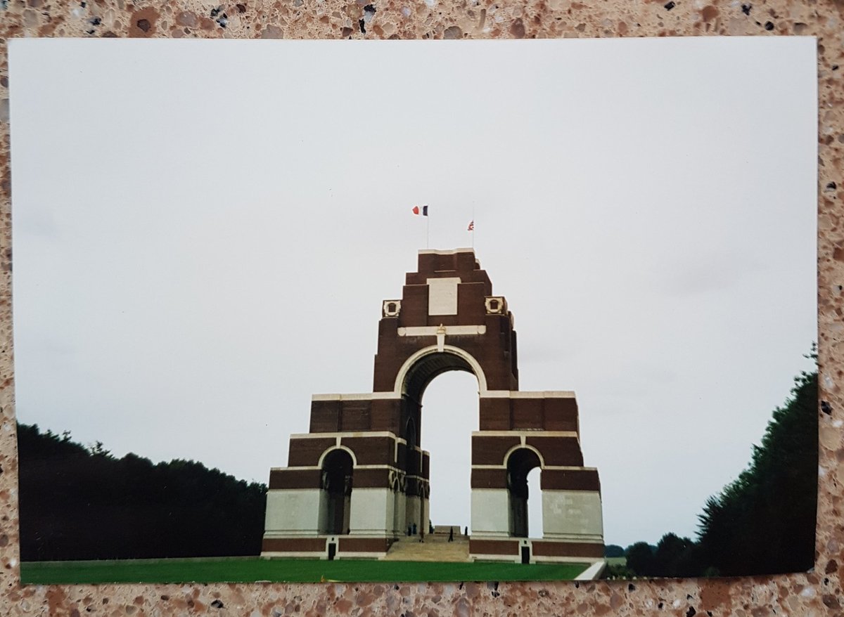 paulprice1965's tweet photo. 25 years ago on this day I flew the flag at half mast at Thiepval Memorial. For me it was the right thing to do. So sad. https://t.co/zsZyEY2KXk