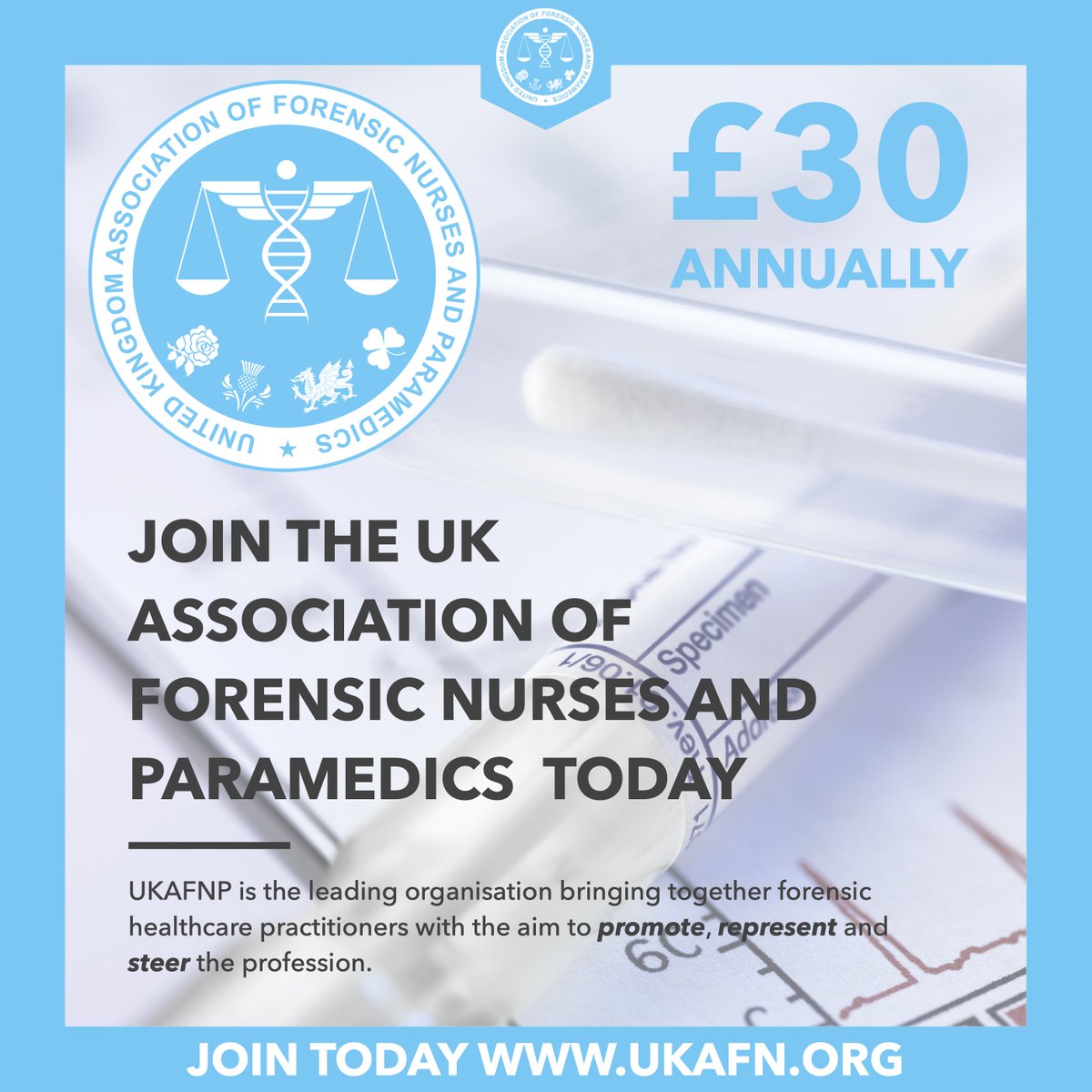 UKAFNP's tweet photo. Join @UKAFN today for £30/year at https://t.co/husxEPbhax. Benefits include; 
🧬'The Helix' quarterly
🩺Clinical updates
🔬Forensic updates
🎁Prize giveaways
ℹ️Regular bulletins
🧠Access to the 'Knowledge base'
💰Reduced conference cost
#Policecustody #SARC #ForensicHealthcare https://t.co/xZrZO2Iqn1