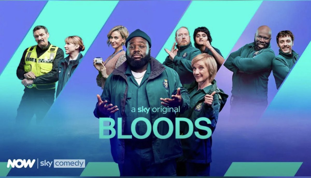 Tomorrow QUIT your jobs, LEAVE your families, STEAL a TV because you got serious binging to do! 5 BRAND NEW episodes of  <a href="/samsonkayo/">Samson KayÖ</a> and I’s <a href="/BAFTA/">BAFTA</a> nominated comedy BLOODS  hits your screens tomorrow. “this isn’t just TV, this is the greatest TV ever made” - my mum*. 🚑🚑🚑🚑🚑🚑