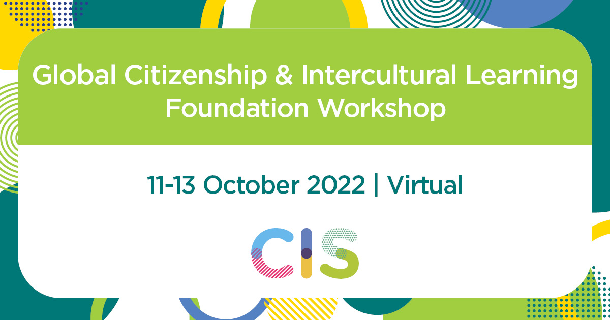 CISEducation's tweet photo. What are the components of global citizenship and intercultural learning? How do these intersect? Join our new workshop to explore a new CIS research-based model of global citizenship and intercultural learning plus continua of thinking and practice.  
https://t.co/C1YEKPWxV2 https://t.co/nDansPzzxy