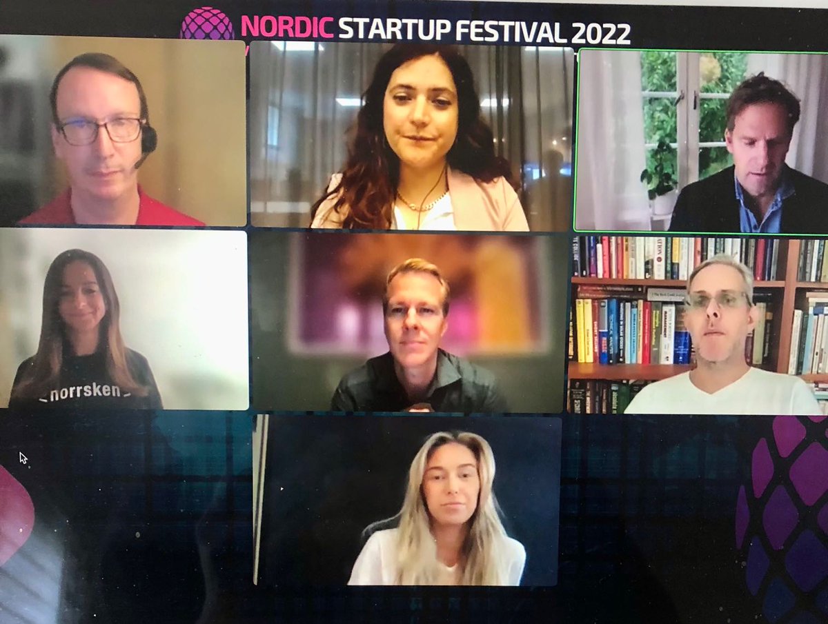 M1tchdeLeon's tweet image. Nordic Startup Festival 2022's Exceptional Panel today @jollon @TechstarsSthlm  @jenswernborg @FundaSezgi @Norsken Anders Hammarbäck @AntlerGlobal  @NeaHarjanne @KiuasHQ Mekhar Sheikh #HyperCollaboration# #Sisu #Talent #Nordics #TeamDynamics kudos #rebels #Outsiders #Deeptech