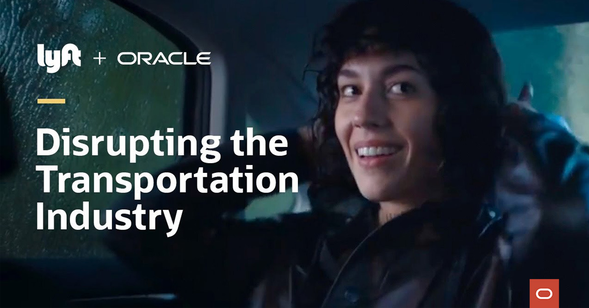 Lyft powered its growth &amp; reimagine our world’s transportation through #cloud. Learn how <a href="/OracleCloud/">Oracle Cloud</a> helped them disrupt the transportation industry social.ora.cl/6017MyfFb
