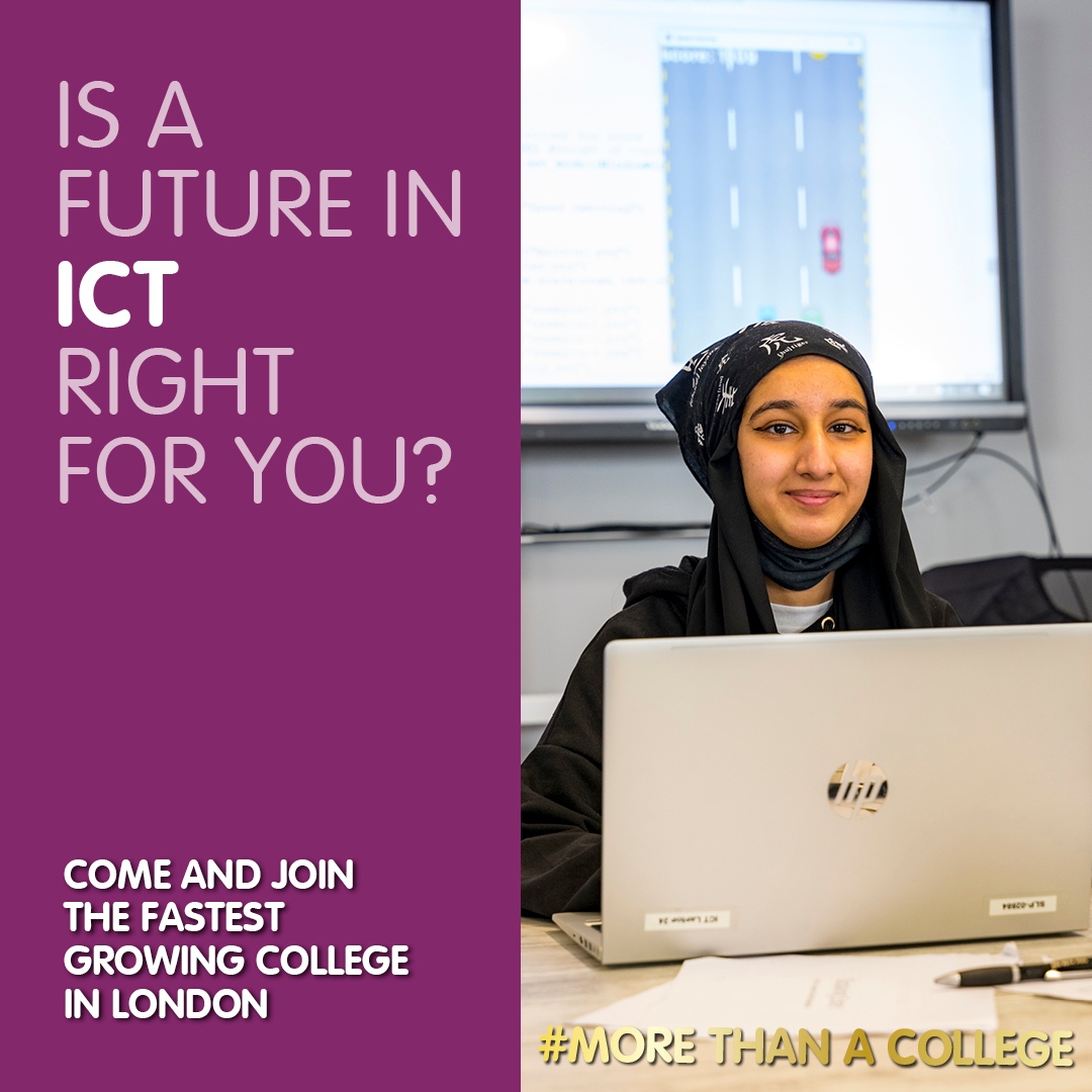 Haringey Sixth Form College on Twitter "Kick start your ICT career