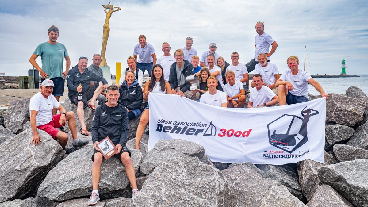 The sea off #Warnemünde was boiling last weekend when eight teams met with their #Dehler 30 one design yachts for the first #Baltic Sea #Championship. The class association organised two challenging races to determine the best sailor bit.ly/Dehler30odCham…