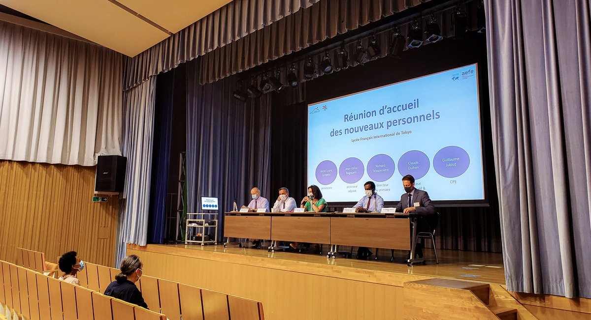 lfitokyo's tweet image. Après une #présentation de l’établissement par l’#équipededirection du #LFITokyo en #présentiel à l'#auditorium, ils ont pu visiter le #lycée et son #Annexe. 

#Bonneannéescolaire à toutes et à tous !

2/2