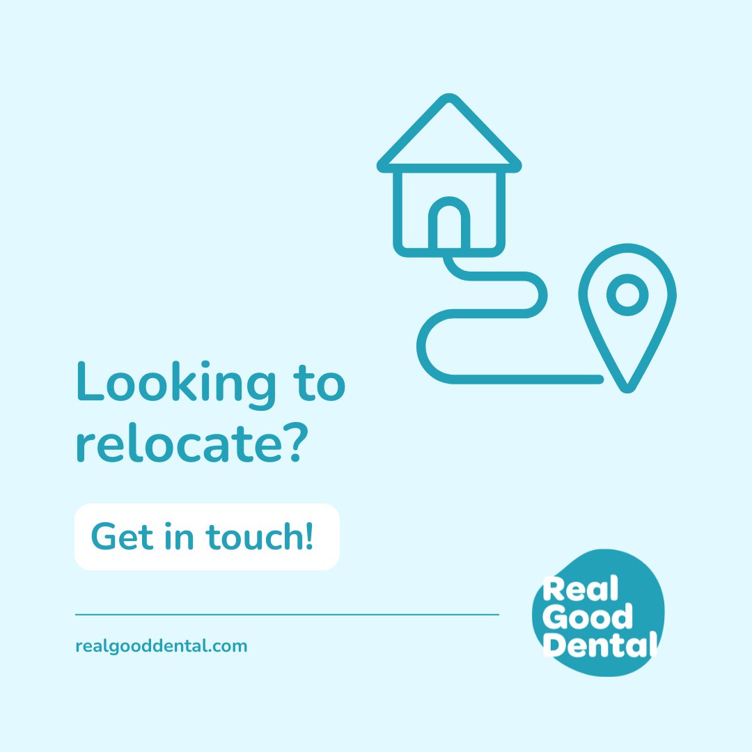RealGoodDental's tweet photo. Wanting to relocate? 

Due to the size of our group here at Real Good Dental, there are often opportunities to move to areas throughout the UK!

#RealGoodDental #RGD #ScottishDentistry #DentistScotland #DentalPractice #DentalCare #DentalHealth #Dentist #UKDentist #DentistNearMe https://t.co/oRa4oElKew