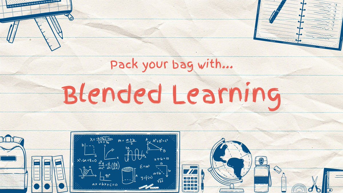 September is right around the corner, are you excited for the beginning of the 🎒 school year? 

Let's get ready together! #PackYourBag with #eTwinning and #EdGateway resources on the topic of 💻 blended learning.

Follow the 🧵 thread until the end! 

1/8