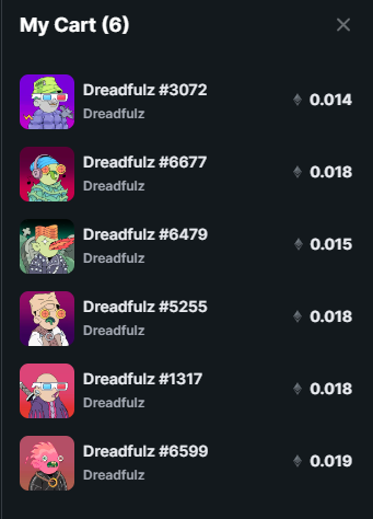 Had to scoop up a few more <a href="/DreadfulzNFT/">Dreadfulz</a>. They're just too good... well, bad. I think that puts me at 20; probly gonna grab some more in the near future.  One of the most committed teams/communities in the space. Real talk.