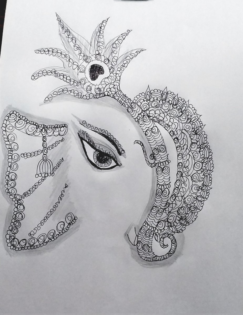 RenuSuryavansh3's tweet photo. https://t.co/6Lp4PaRjLL
My Ganesh ji with Mandala Art #viral #freshart #trendingart #simpleart #easyart #differentart #arttutorial #sketchtutorial #drawingtutorial #penciltutorial #art #sketch #artwork #artistsoninstagram #drawing #art #cartoonsketch #pencilsketch #gainlike https://t.co/roe9LzhOlc
