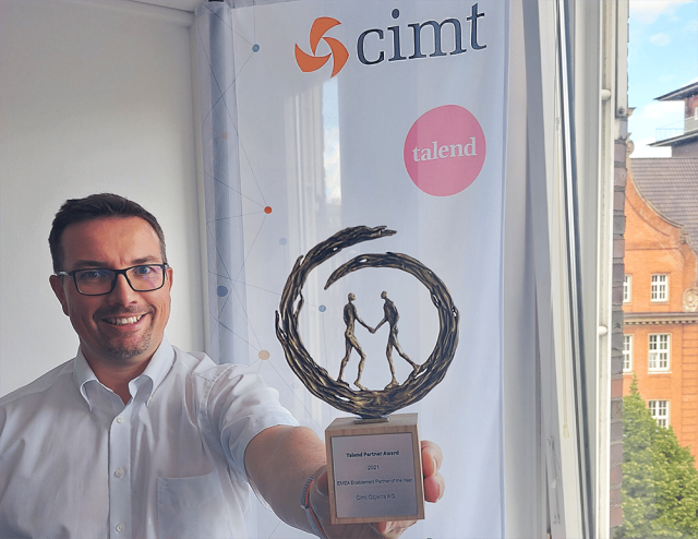 [Partner Award] @cimtag ist #Talend EMEA Enablement Partner des Jahres 2021: "Mit über 100 zertifizierten Talend Spezialisten sind wir einer der größten Talend Consulting Partner in der DACH Region" #datamanagement #cloud dy.si/VBdsiF
