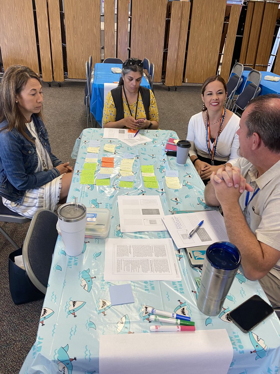 P-3 Leaders of Early Learning engaging in professional learning and collaboration <a href="/VistaBlueprint/">Vista Unified</a>