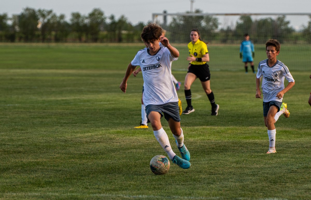 ArsenalColorado's tweet image. The new uniform kit in action. 🔥🔥