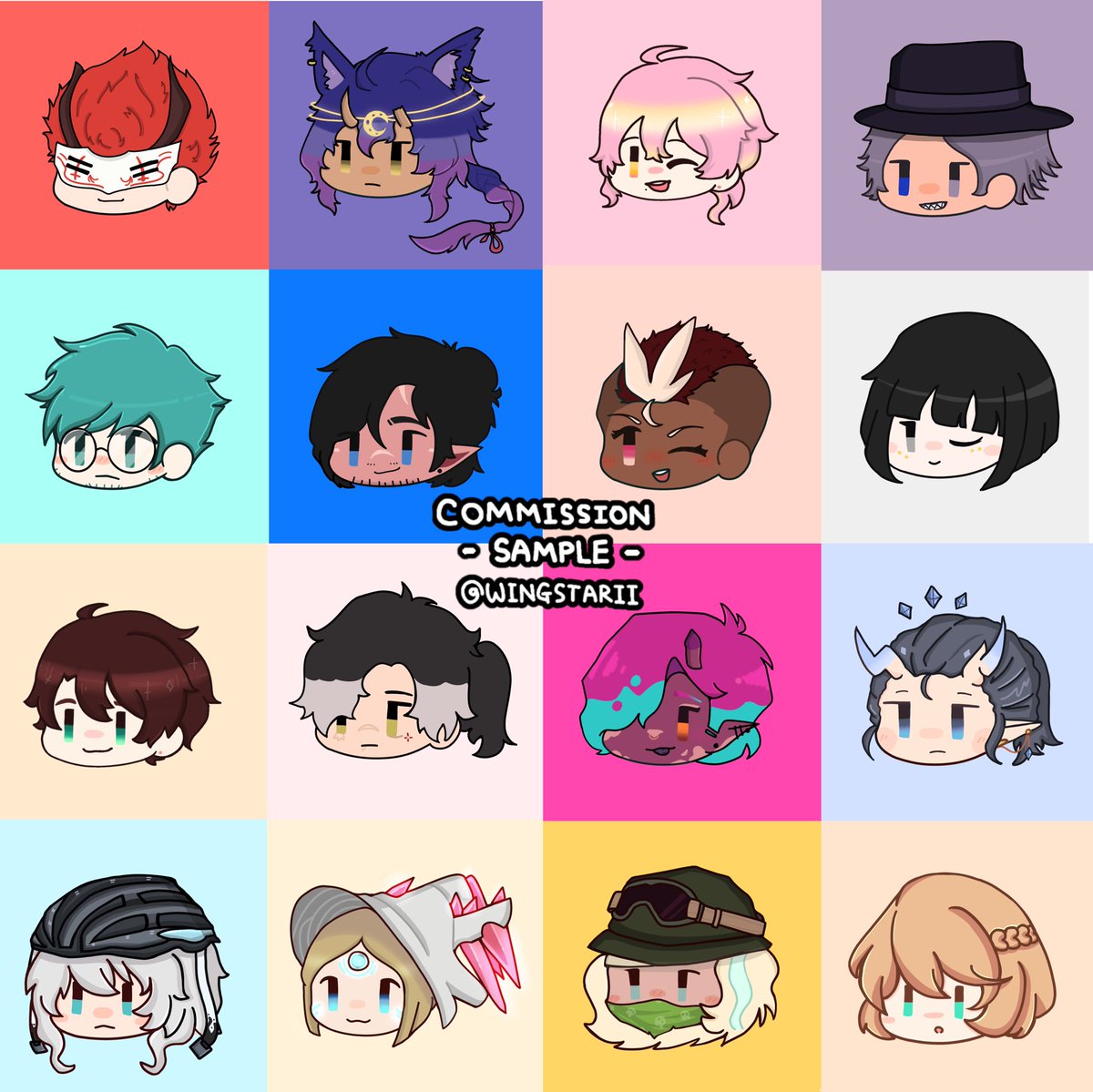 wingstarii's tweet photo. Commission! ٩(๑•̀ω•́๑)۶

#art  #artcommission #arttrade #chibihead #chibiart https://t.co/pm6oWCY1mT