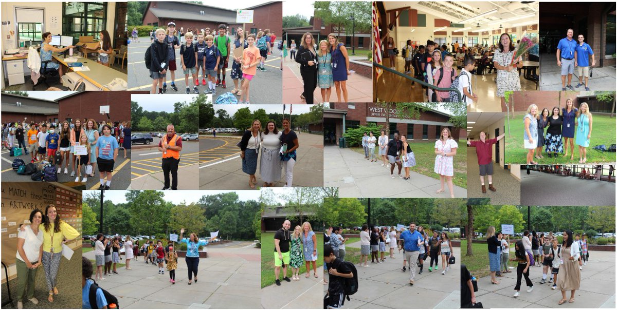WWUESFarmington's tweet photo. First Day Fun was had by all. Welcome back Wildcats.We are looking forward to an amazing year of branching out. We are CREW! #fpsleadingtheway https://t.co/EDIDPE4Am8