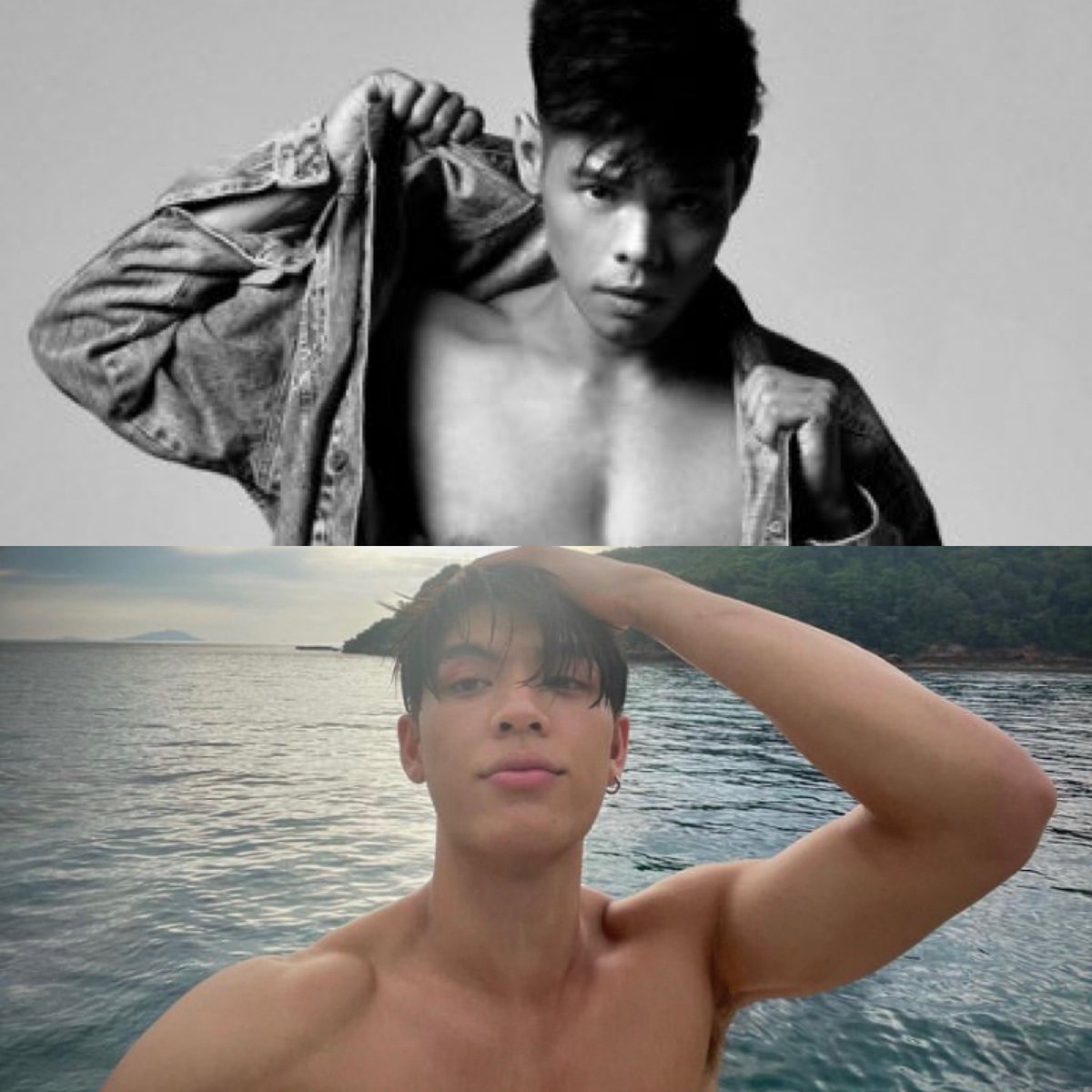 gjmsabrina's tweet photo. Long lost twins? Filipino singer @armanfferrer and Thai actor @Josswayar https://t.co/VkK5UTWHCs