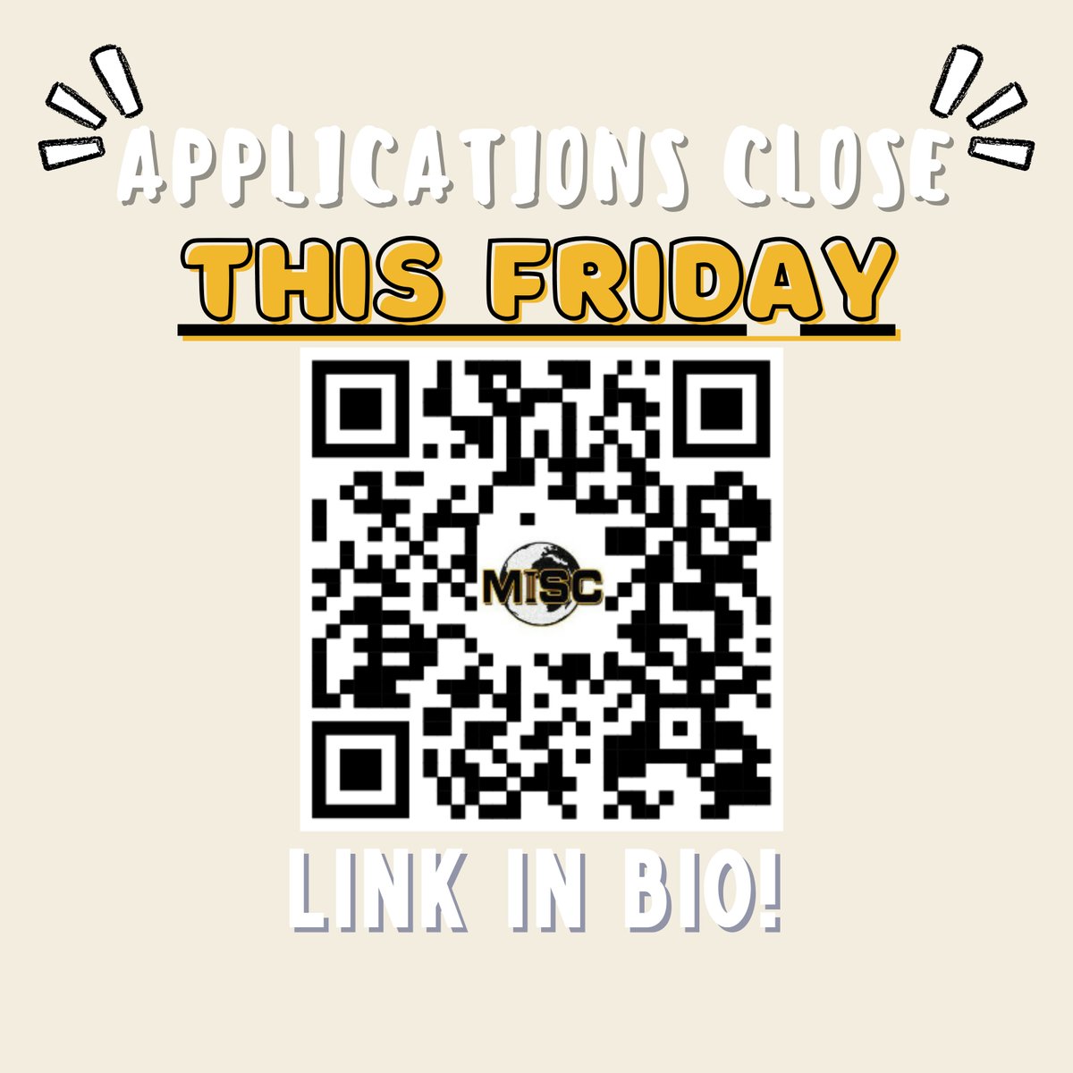 MizzouMISC's tweet image. 🚨Activity Team Insta story takeover!!!! 🚨Click on our story and ask our co-directors any questions you may have
Also, applications close this FRIDAY! Join our family, click on the link in bio!