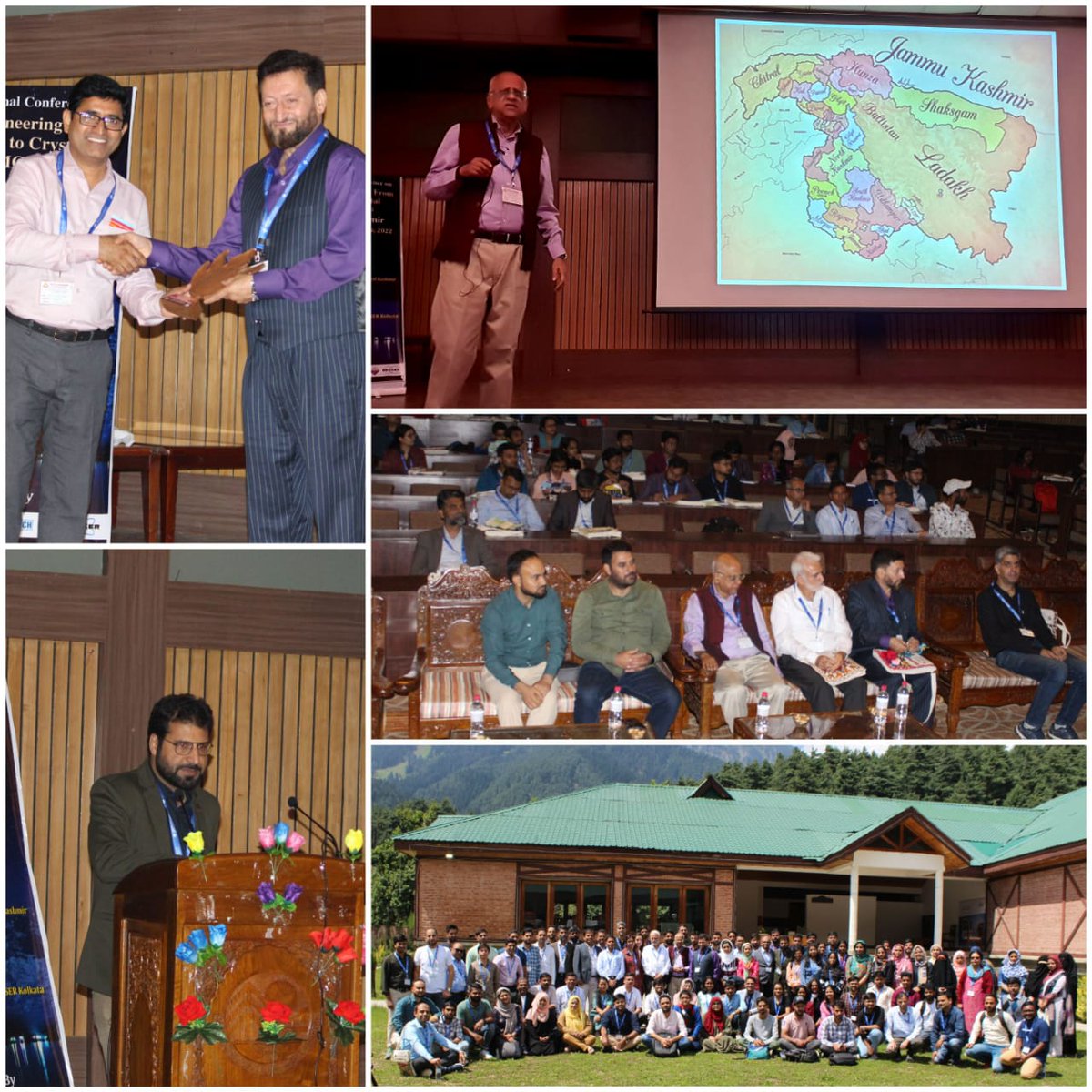 DD NEWS SRINAGAR (@ddnewssrinagar) on Twitter photo 3rd International Conference on Crystal Engineering starts from today #Pahalgam #Kashmir Exciting talk by <a href="/GautamDesiraju/">Gautam R. Desiraju🇮🇳</a> and other experts.Practical applications, cheaper and better drugs highlighted.
<a href="/PMOIndia/">PMO India</a> <a href="/DrJitendraSingh/">Dr Jitendra Singh</a> <a href="/OfficeOfLGJandK/">Office of LG J&K</a> <a href="/IndiaDST/">DSTIndia</a> <a href="/srivaric/">chandra Srivari</a> <a href="/dgcsirIndia/">DG, CSIR</a> 3rd International Conference on Crystal Engineering starts from today #Pahalgam #Kashmir Exciting talk by <a href="/GautamDesiraju/">Gautam R. Desiraju🇮🇳</a> and other experts.Practical applications, cheaper and better drugs highlighted.
<a href="/PMOIndia/">PMO India</a> <a href="/DrJitendraSingh/">Dr Jitendra Singh</a> <a href="/OfficeOfLGJandK/">Office of LG J&K</a> <a href="/IndiaDST/">DSTIndia</a> <a href="/srivaric/">chandra Srivari</a> <a href="/dgcsirIndia/">DG, CSIR</a>