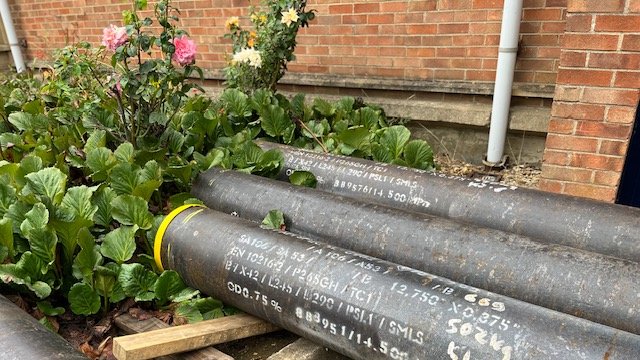 pims_solutions's tweet photo. Not the usual type of shrubbery
#mildsteel #welder #fabrication #steamheader #workshop https://t.co/gE5rYqrN6P