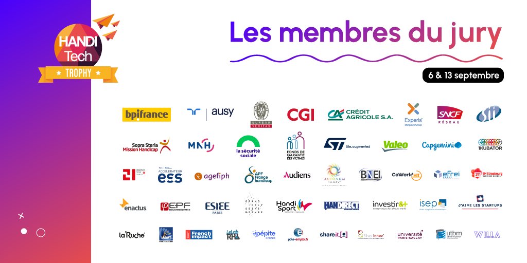 LeFrenchImpact's tweet photo. #HTT22 | French Impact participe aux jury de sélection de @Handitech Trophy le 6 septembre 🏆
✍️Plus d’une centaine de partenaires et sponsors attribueront des notes aux 133 projets innovants sélectionnés !
Retrouvez tous les membres du jury par ici :
👉 https://t.co/bOJpPT1c4S https://t.co/VNdN7PEt5t