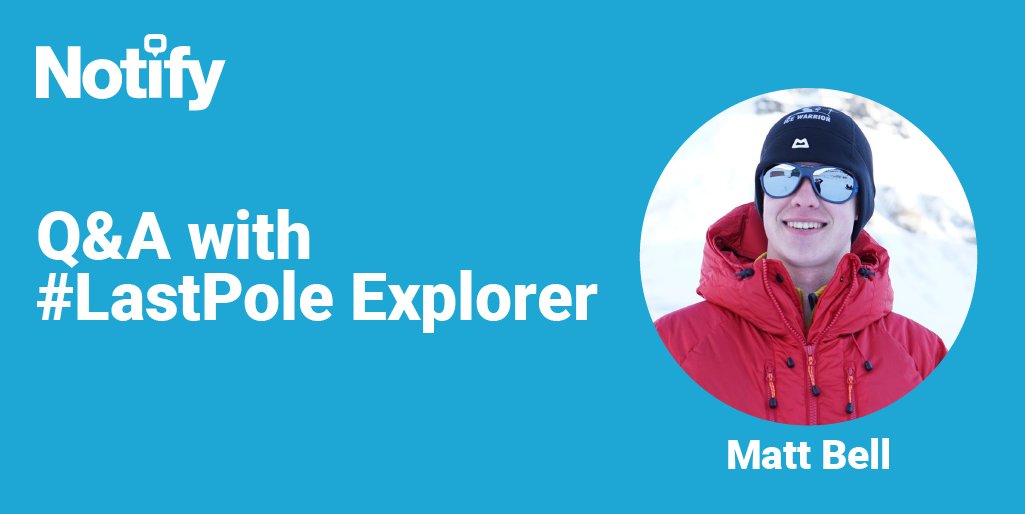 NotifySafety's tweet photo. Notify is proud to sponsor local @IceWarriorExped team member @IceWarriorMatt as he explores The Northern Pole of Inaccessibility. Find out more about Matt’s experiences and the #LastPole expedition in our latest Q&amp;A with him 👉https://t.co/IJrMFU3HEG https://t.co/TyFoIy0JzA