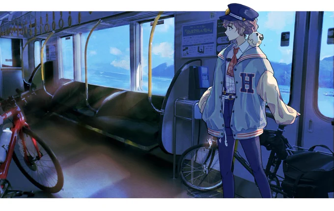 週一で絵をupしたかった8月だった #今月描いた絵を晒そう 