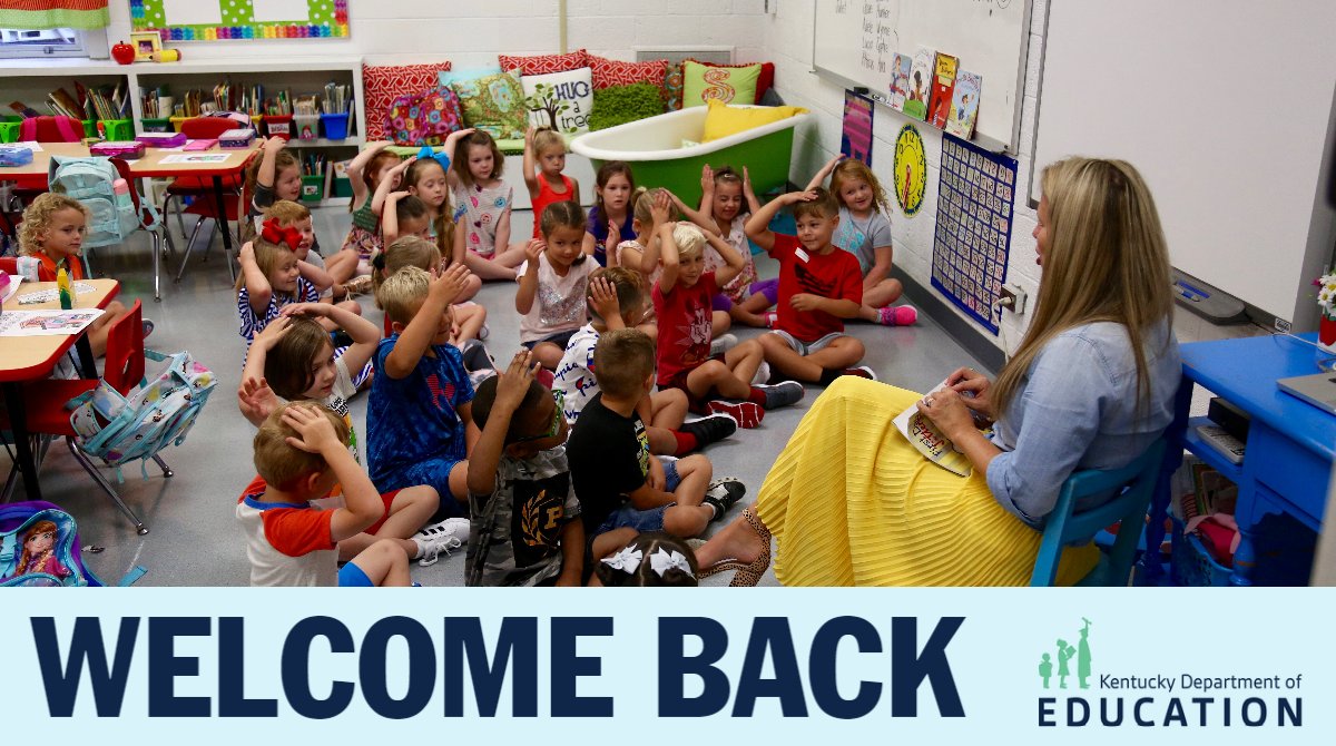 KyDeptofEd's tweet photo. Welcome back to @BCPSdistrict, McLean County, @UnionCoSchool and @WiSDJackets!
Wishing all students and staff a fantastic 2022-2023 school year. π #KyEd #BackToSchoolKY https://t.co/lgP2fS78ms