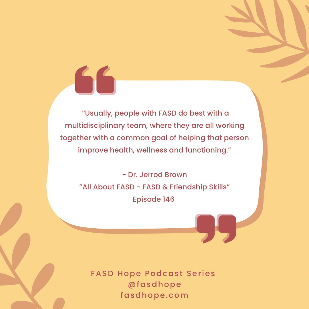 fasdhope's tweet photo. #WednesdayWisdom from this week’s guest, Dr. Jerrod Brown of @AIAFS2011 . Listen to #allaboutfasd w/ Dr. Jerrod Brown in episodes 146 & 147 of the #fasdhopepodcastseries , available where you find your #podcasts. Listen & #learn !#FASD
#fasdclinician #fasdresearch #fasdeducator https://t.co/yNCeSjuz3i
