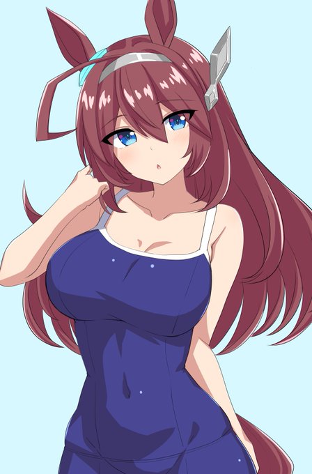 夏、終わるな、ブルボン、プール行くぞ
#ウマ娘 