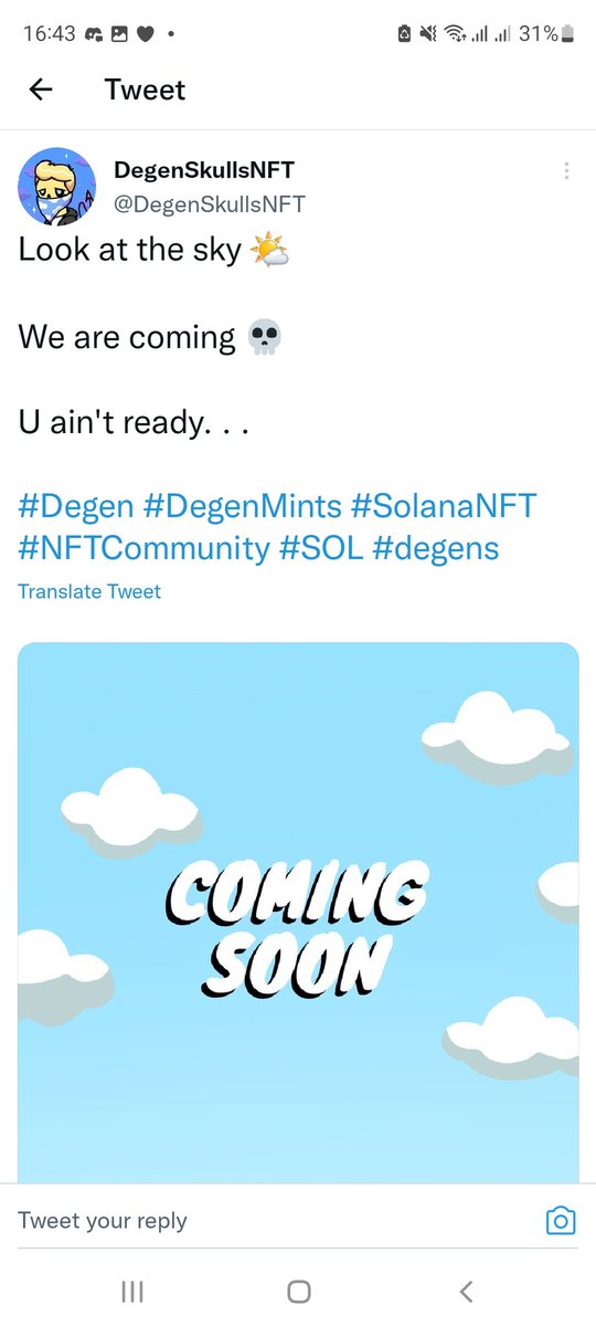 SOL_MAIDEN's tweet photo. @DegenSkullsNFT READY 
@whosnynft @SupermanOfNFT @sheVansol
@AungWin89411098 @bosailaytunjb @HealerMyanmar
@MEE__NFT @illogicsMarket @WSecretClub_nft
@Boomlol7Lol @ililyas01 @Hicham3795 https://t.co/fqyY05R9TA