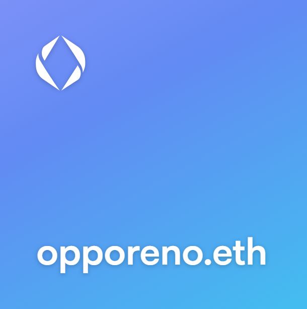 Janie_Tellez's tweet photo. opporeno.eth bought for 0,41 ETH ($652,67) on Opensea 🌊 #ENS #EnsNames #ethereum #eth #domain #website #webhosting #domainname #domains #domainnames #business #domainforsale #oppo #oppotools #babatools #ensvision #OPPOReno8Series @oppo #oppoa
https://t.co/O3n1APX5tp https://t.co/QZXwx2Ej1C