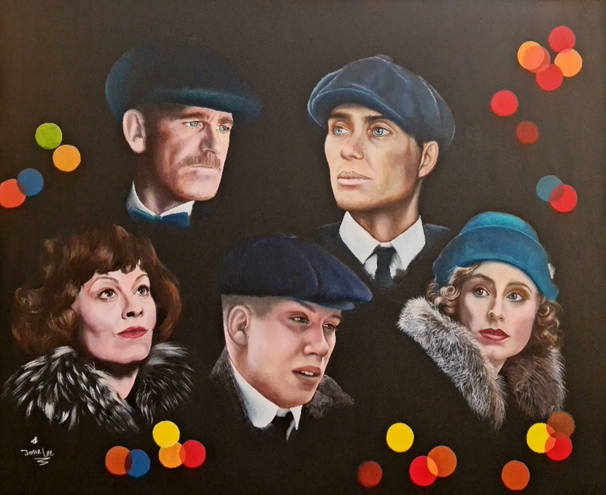 "Fragments of an Illusion"
36" x 30"
Acrylic on canvas
...
DONE!

#art #artwork #peakyblinders #shelby #tommyshelby #arthurshelby #ada #pollygray #johnshelby