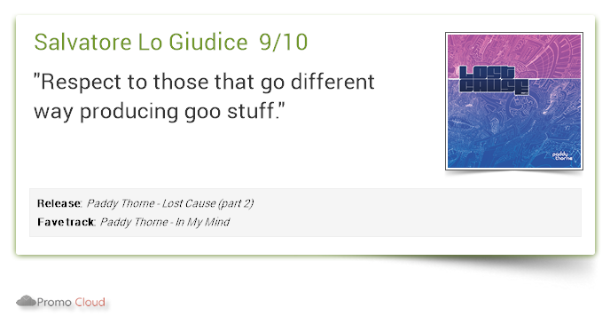 paddythorne's tweet photo. Salvatore Lo Giudice supports: Paddy Thorne - Lost Cause (part 2) 9/10 @paddythorne #newrelease https://t.co/oYbnNBoJVA  @ https://t.co/ykscXxNrOn