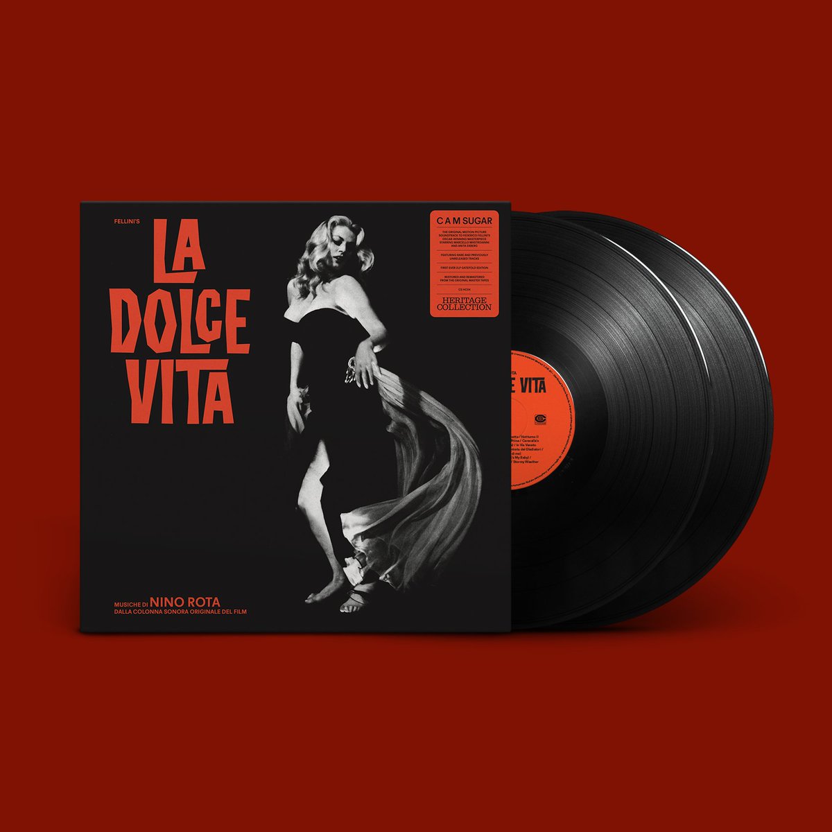 camsugarmusic's tweet photo. 🍸 "La Dolce Vita (Remastered 2022)", the complete score by #NinoRota, is now out for pre-order.
🎞 Featuring 14 previously unreleased cuts.
🎥 Available on 2LP gatefold vinyl, CD Digipak & digital via @DeccaRecords
https://t.co/kaBXmiGJx4
#musichedi #CAMSugar #LaDolceVita https://t.co/vQXrlq2dfc