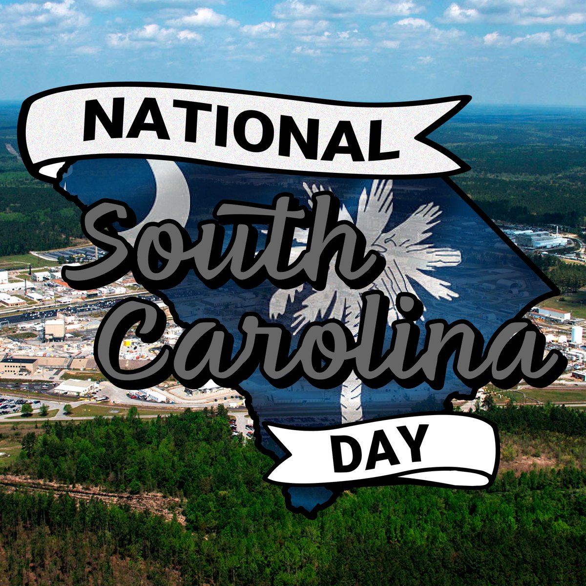 SRMCompletion's tweet photo. Today SRMC celebrates #NationalSouthCarolinaDay! Did you know that @SRSNews, all 310 square miles of it, is about 1 percent of South Carolina’s land mass? The site covers parts of Aiken, Allendale, and Barnwell counties. SRMC is proud to call the #PalmettoState home! #SCDay https://t.co/gKatdLPxBS