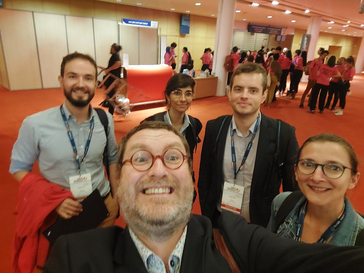 Bravo et merci au comité local d'organisation #CLO de l'#AMEE2022. 
Très fier d'avoir bossé avec vous et certain que nous continuerons à construire ensemble.
